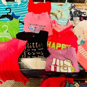 Colorful Girls' T-Shirt Bundle